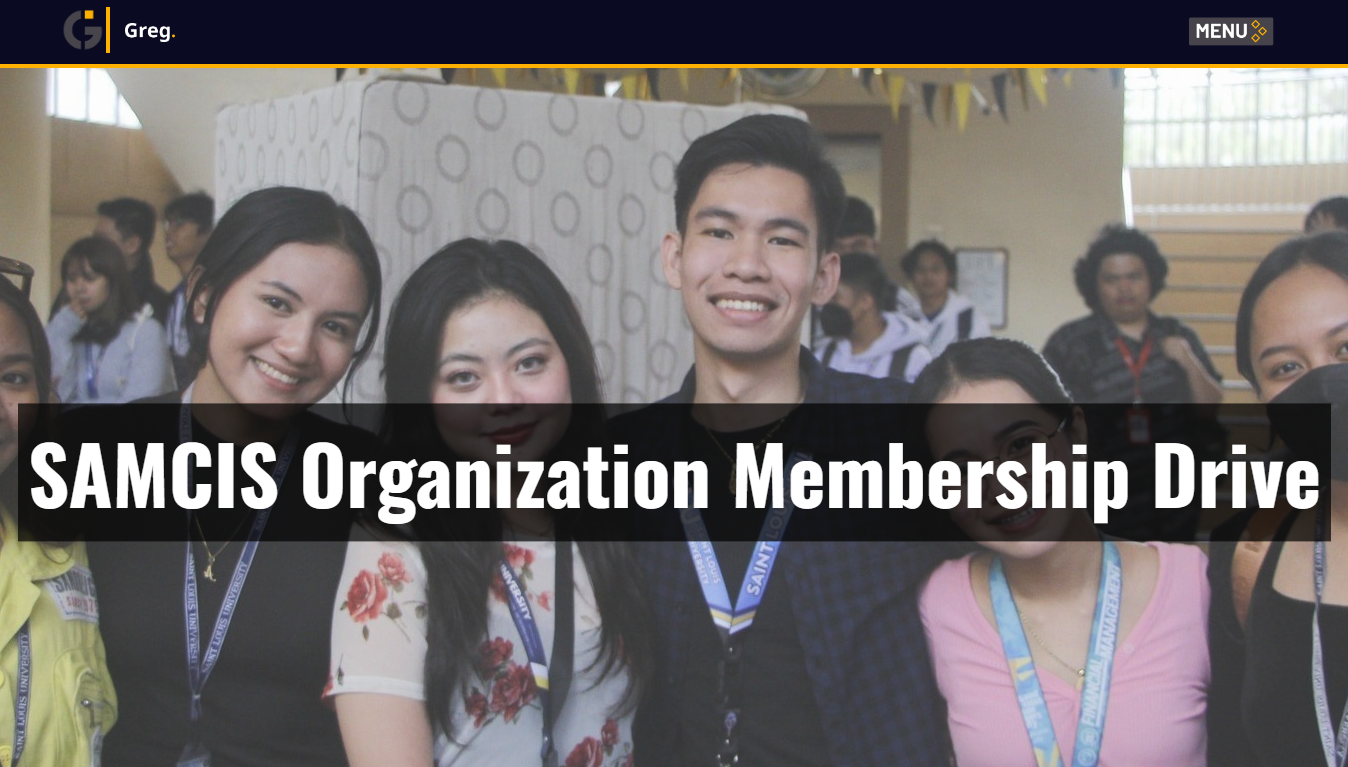 SAMCIS Organization Membership Drive